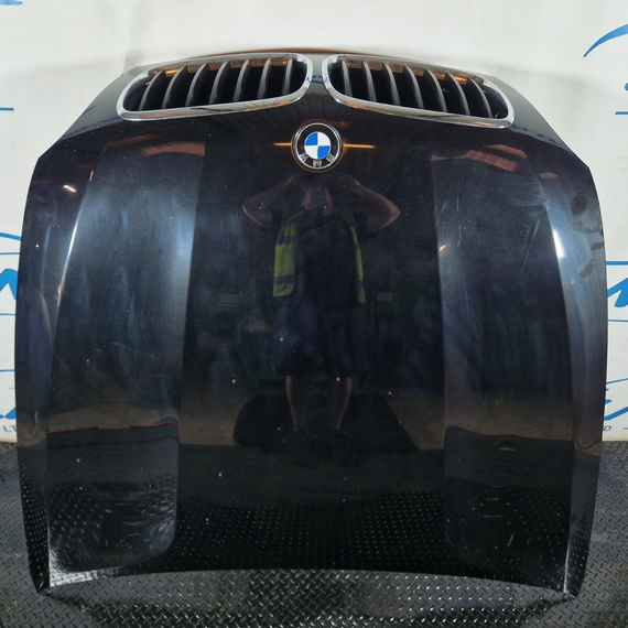 10-13 BMW X5 E70 LCI GENUINE COMPLETE BONNET PANEL IN BLACK 475