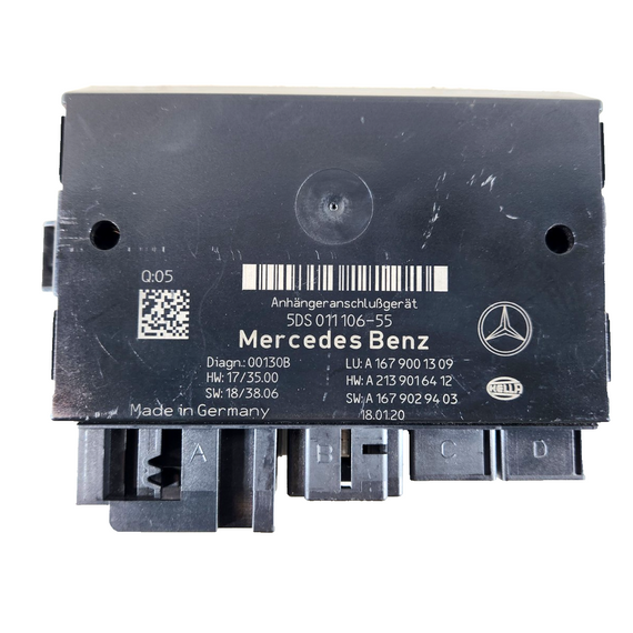 19-ON MERCEDES BENZ B CLASS W247 OEM TOW BAR CONTROL MODULE A1679001309