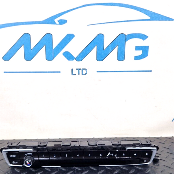 12-18 BMW 3 SERIES F30 F31 CD RADIO PLAYER CONTROL SWITCH UNIT PANEL 6814187