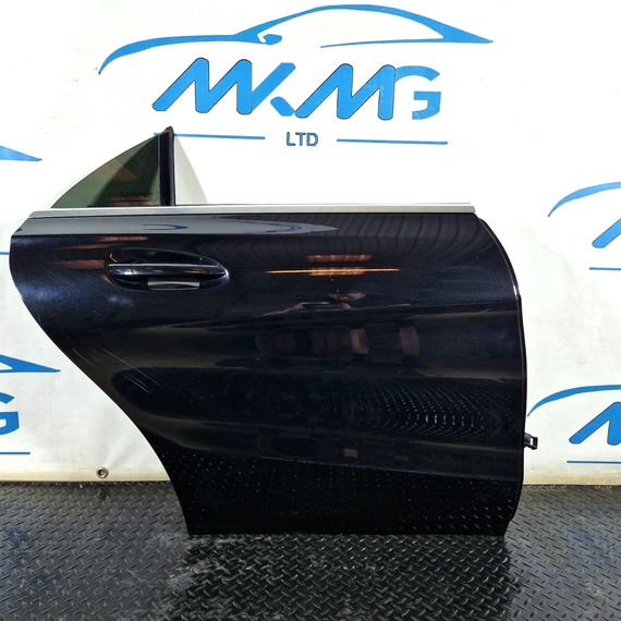 13-19 MERCEDES CLA C117 COUPE REAR RIGHT O/S/R COMPLETE DOOR  BLACK 191