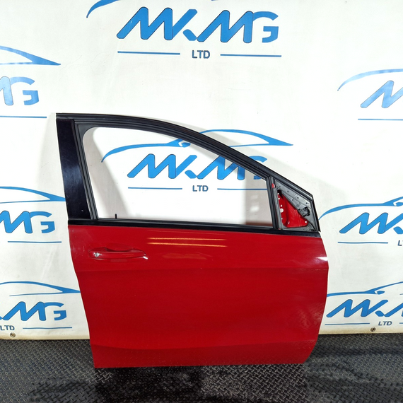 12-18 MERCEDES BENZ B-CLASS W246 FRONT RIGHT O/S COMPLETE DOOR JUPITER RED 589