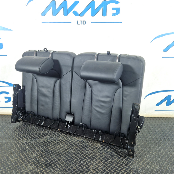 10-15 AUDI Q7 4L GENUINE REAR SEATS 3RD ROW LEATHER