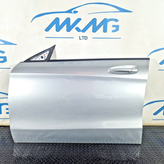13-19 MERCEDES CLA C117 COUPE AMG FRONT LEFT N/S COMPLETE DOOR IN SILVER 761