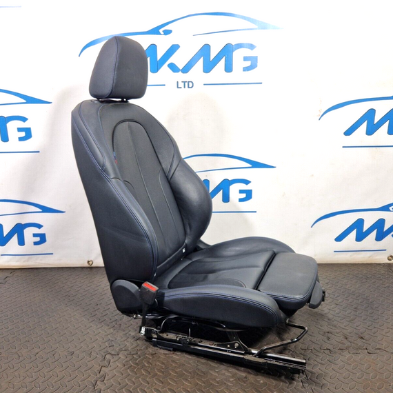 20-ON BMW 1 2 SERIES M-SPORT F44 F40 N/S/F LEATHER HEATED SEAT BLUE STITCHING
