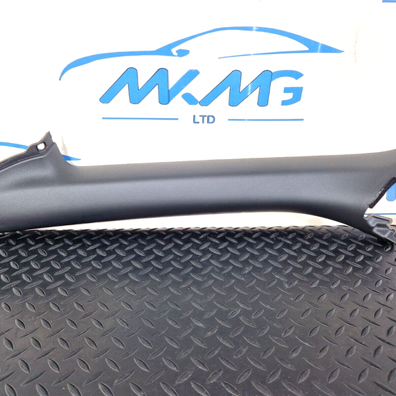 12-17 AUDI S5 CONVERTIBLE PASSENGERS LEFT SIDE A PILLAR TRIM BLACK 8F0867233B