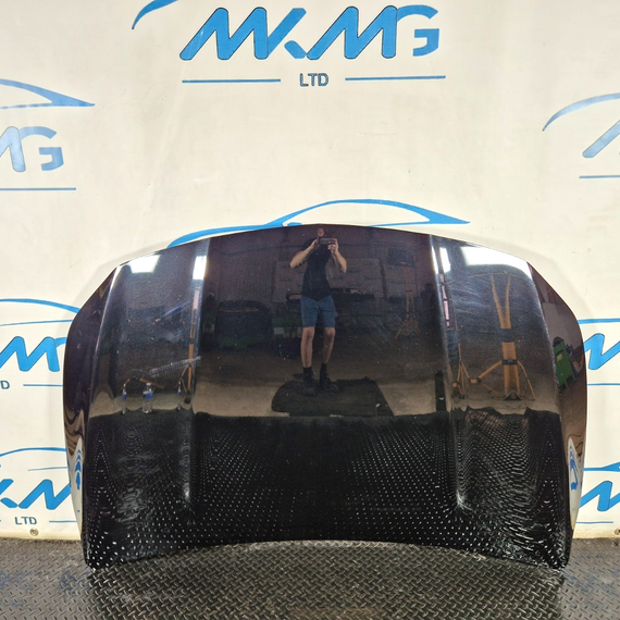 13-19 MERCEDES BENZ CLA C117 GENUINE BONNET PANEL IN COSMOS BLACK 191