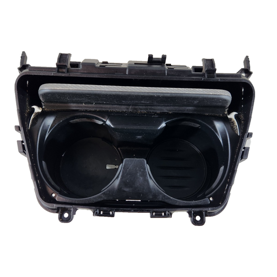 11-18 BMW 6 SERIES F13 GENUINE CENTRE CONSOLE TWIN DOUBLE CUP HOLDERS 9197227