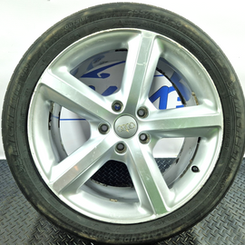 10-15 AUDI Q7 4L GENUINE 20" ALLOY WHEEL WITH TYRE 5MM 255/40/20 4L0601025BD