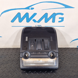 10-13 BMW X5 E70 LCI INTERIOR ROOF LIGHT & SWITCH PANEL 9225937