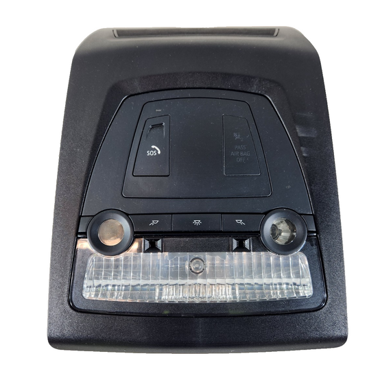 11-18 BMW 6 SERIES F13 FRONT CENTER INTERIOR ROOF READING LIGHT TRIM 9215831