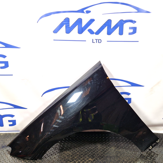 16-19 MERCEDES BENZ GLE W166 GENUINE FRONT LEFT N/S WING PANEL IN BLACK 197