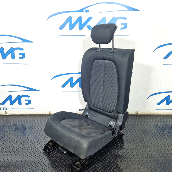 BMW 2 X1 F48 F46 F45 GENUINE REAR O/S 2ND ROW COMPLETE CLOTH SEAT WITH HEADREST