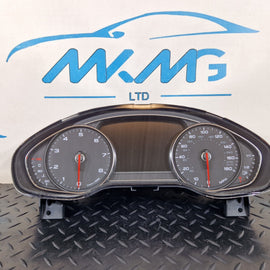 10-17 AUDI A8 4H INSTRUMENT CLUSTER SPEEDOMETER 4H0920910C