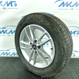 18-ON MERCEDES A CLASS W177 GENUINE ALLOY WHEEL & TYRE A1774010100 205/60 R16