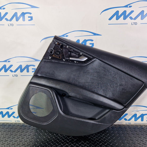 10-18 AUDI A7 4G S-LINE GENUINE REAR RIGHT DOOR CARD PANEL COVER 4G8867306