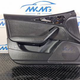 12-18 AUDI A6 C7 PASSENGER SIDE FRONT LEFT DOOR CARD PANEL 4G2867021A 4G1867105A