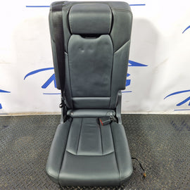 16-20 AUDI Q7 4M GENUINE 2ND ROW CENTRE BLACK LEATHER SEAT WITH HEADREST