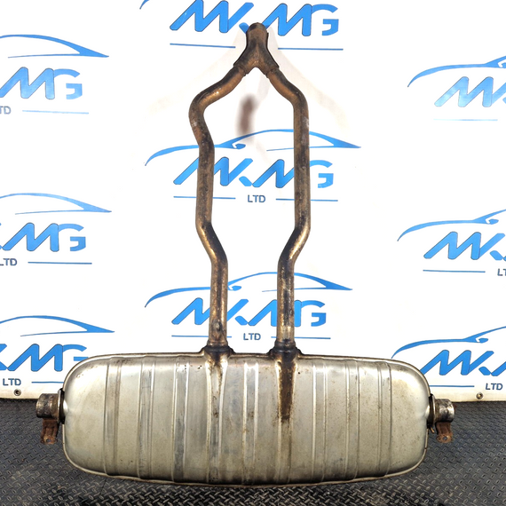 10-15 AUDI Q7 4L CRCA 3.0 TDI REAR EXHAUST BOX MUFFLER