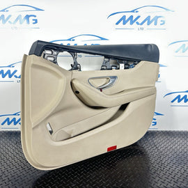 14-21 MERCEDES BENZ C350e W205 GENUINE FRONT RIGHT DOOR TRIM PANEL