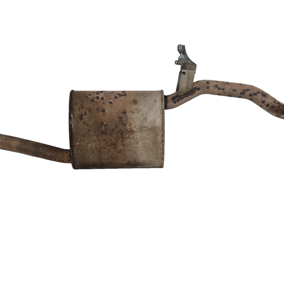 12-18 AUDI A6 C7 2.0 TDI GENUINE MIDDLE TO REAR EXHAUST SYSTEM MUFFLER