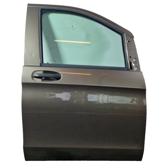 14-23 MERCEDES VITO W447 FRONT RIGHT O/S COMPLETE DOOR IN INDIUM GREY 9963