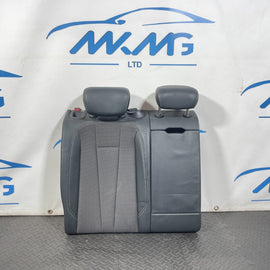 16-19 AUDI A4 B9 S-LINE REAR RIGHT DRIVER SIDE HALF LEATHER BACKREST SEAT BLACK