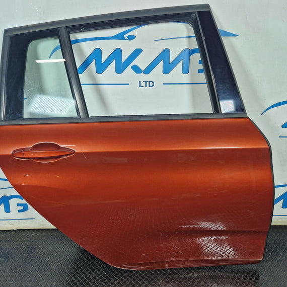 14-21 BMW 2 SERIES GRAN TOURER F46 REAR RIGHT O/S/R COMPLETE DOOR (DAMAGED)
