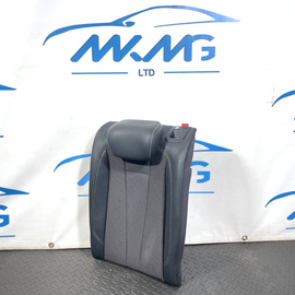 16-19 AUDI A4 B9 S-LINE REAR PASSENGER SIDE HALF LEATHER BACKREST SEAT IN BLACK