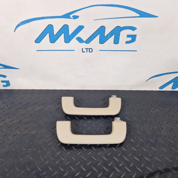 16-24 AUDI A5 F5 COUPE GENUINE PAIR OF FRONT INTERIOR GRAB HANDLES 8R0857607H