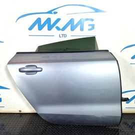 10-18 AUDI A7 4G GENUINE REAR RIGHT O/S/R COMPLETE DOOR IN TORNADO GREY LX7P