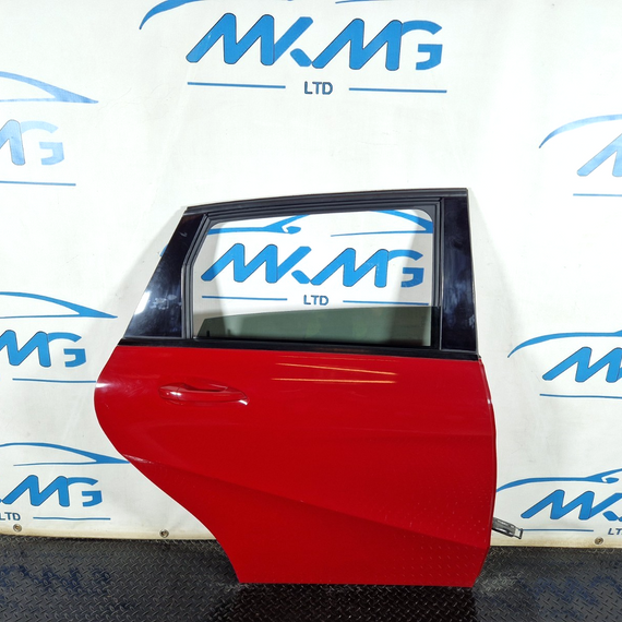 12-18 MERCEDES BENZ B-CLASS W246 REAR RIGHT O/S COMPLETE DOOR IN JUPITER RED 589