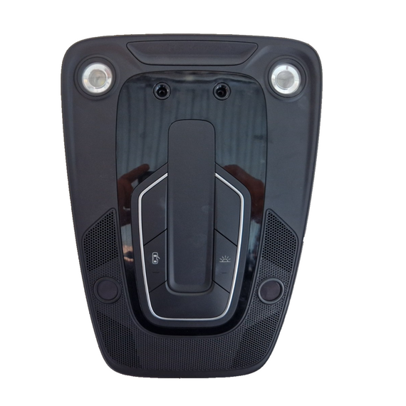 16-20 AUDI Q7 4M GENUINE INTERIOR FRONT ROOF READING LIGHT IN BLACK  5Q0951177