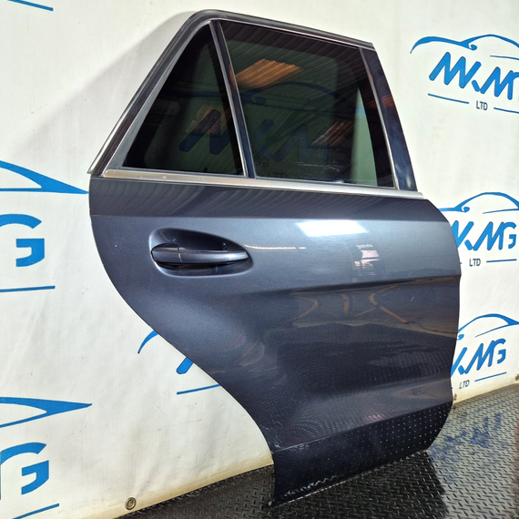 11-19 MERCEDES BENZ ML W166 GENUINE REAR RIGHT O/S/R COMPLETE DOOR GREY 755