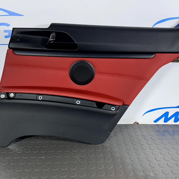 2010 BMW 3-SERIES E92 LCI REAR RIGHT RED LEATHER INTERIOR SIDE PANEL 6958350
