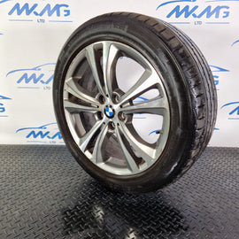 16-22 BMW X1 F48 GENUINE ALLOY WHEEL 18" 7.5JX18 & TYRE 225/50 R18 95W 6856069