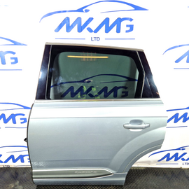 16-20 AUDI Q7 4M S-LINE OEM REAR LEFT N/S/R COMPLETE DOOR FLORETT SILVER LZ7G