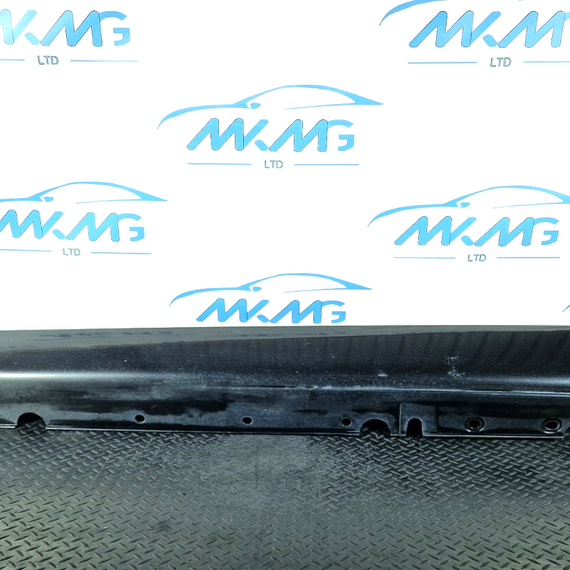 10-13 BMW X5 E70 LCI LEFT PASSENGER SIDE SKIRT 475 BLACK SAPPHIRE 8038289