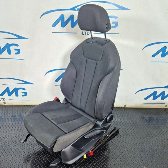 16-19 AUDI A4 B9 GENUINE FRONT LEFT N/S COMPLETE CLOTH SEAT NOT HEATED