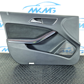 12-18 MERCEDES BENZ W176 GENUINE FRONT PASSENGER SIDE DOOR CARD PANEL