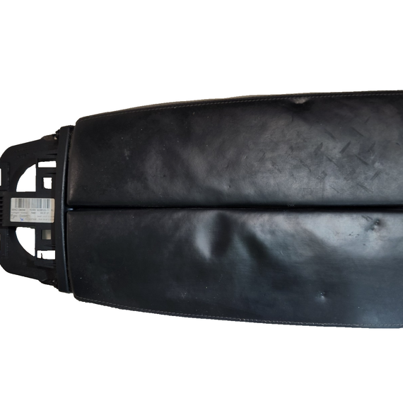 11-18 BMW 6 SERIES F06 GENUINE CENTRE CONSOLE LEATHER ARM REST IN BLACK 9197340