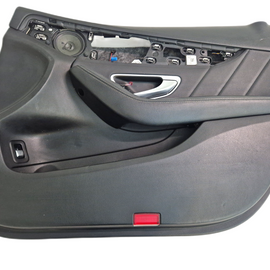 Mercedes W205 Door Card Trim Panel Front Right O/S Panel Black A2057205227