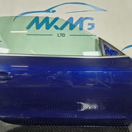 12-17 AUDI S5  8T FACELIFT COUPE/CONVERTIBLE RIGHT O/S COMPLETE DOOR BLUE LX5P
