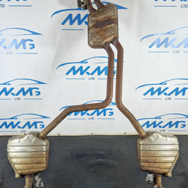 10-17 AUDI A8 4H 4.2 PETROL EXHAUST SYSTEM PIPE & SILENCERS 4H0253411