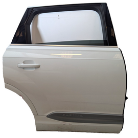 16-20 AUDI Q7 4M GENUINE REAR RIGHT O/S/R COMPLETE DOOR IN PURE WHITE LC9A