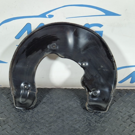 10-17 AUDI A8 4H FRONT RIGHT O/S BRAKE DISC COVER PLATE GUARD 4H0615312