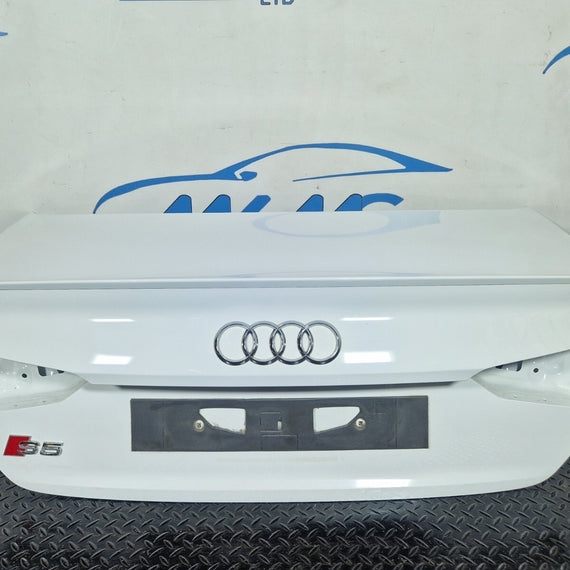 16-23 AUDI S5 COUPE GENUINE TAILGATE / BOOTLID IN IBIS WHITE LY9C