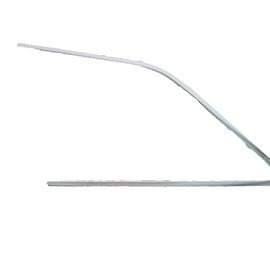 16-20 AUDI Q7 4M GENUINE OEM RIGHT SIDE CHROME TRIM GLASS FRAME 4M0853345