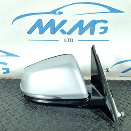 16-22 BMW X1 F48 GENUINE RIGHT O/S MANUAL FOLD WING MIRROR  6 PIN SILVER A83