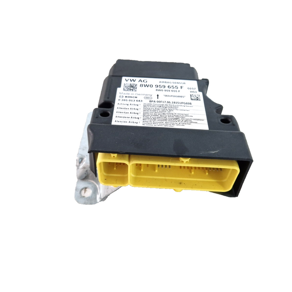 16-19 AUDI A4 B9 SPORT DEUA 2.0 TDI OEM AIR BAG CONTROL UNIT ECU 8W0959655F