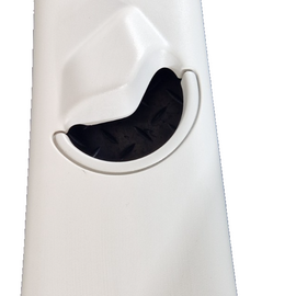 14-19 LAND ROVER L550 DISCOVERY SPORT LEFT SIDE B PILLAR TRIM FK72243A87AE8LBM